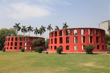 Jantar Mantar, Astronomical Observatory, Delhi, Uttar Pradesh, India, Asia Stock Photo - Rights-Managed, Code: 841-03870332