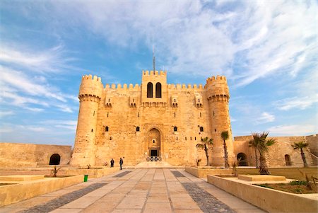 The Qaitbay Citadel, Alexandria, Egypt, North Africa, Africa Foto de stock - Con derechos protegidos, Código: 841-03871038