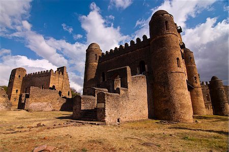 Fasilides castle, Gondar, UNESCO World Heritage Site, Ethiopia, Africa Stock Photo - Rights-Managed, Code: 841-03871068