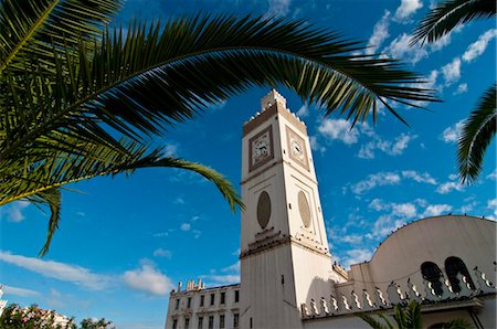 Djamaa El Djedid (Mosque of the Fisherman) on Place Port Said, Algiers, Algeria, North Africa, Africa Stock Photo - Rights-Managed, Code: 841-03871086