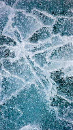 Ice patterns in conglomerated ice near Chattanika in Interior Alaska Stock Photo - Rights-Managed, Code: 854-02956170