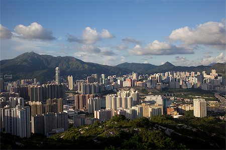 Cityscape of Tsuen Wan, Hong Kong Stock Photo - Rights-Managed, Code: 855-05984675