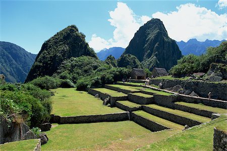 Inca Ruins, Machu Picchu, Peru Stock Photo - Rights-Managed, Code: 855-05980885