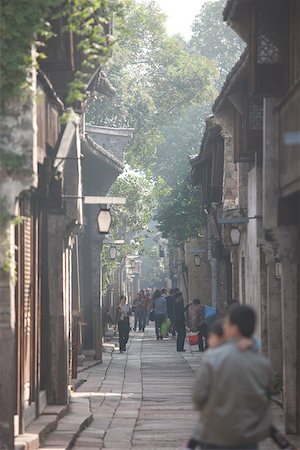 Old town of Wuzhen, Zhejiang, China Stock Photo - Rights-Managed, Code: 855-05982734