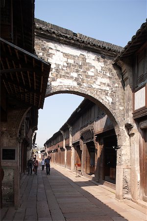 Old town of Wuzhen, Zhejiang, China Stock Photo - Rights-Managed, Code: 855-05982747