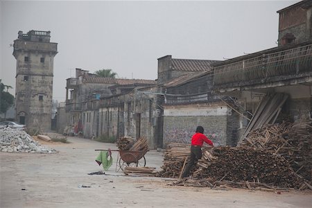 simsearch:855-05981752,k - Woman collecting firewoods at Yuk Sau Village, Kaiping, Guangdong Province, China Stock Photo - Rights-Managed, Code: 855-05982837