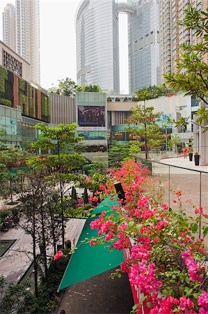 Overlooking Nina Tower from Citywalk shopping mall, Tsuen Wan, Hong Kong Stock Photo - Rights-Managed, Code: 855-05983280