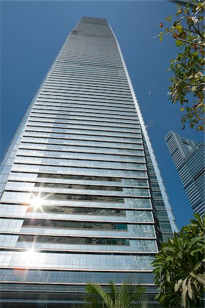 International Commerce Centre, the citys tallest building, Hong Kong Stock Photo - Rights-Managed, Code: 855-05983897