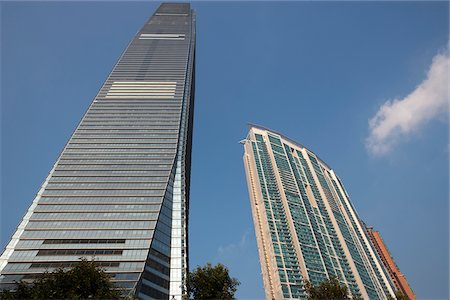 International Commerce Centre and luxurious apartments at West Kowloon, Hong Kong Stock Photo - Rights-Managed, Code: 855-05983979