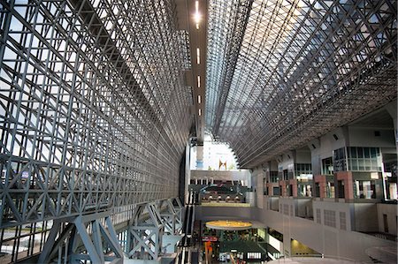 Kyoto train station, Kyoto, Japan Stock Photo - Rights-Managed, Code: 855-06314262