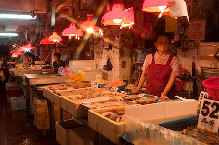 preserved architecture - Fish market at the Red Market, Macau Stock Photo - Rights-Managed, Code: 855-06312545