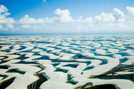 simsearch:855-06313097,k - Sandy dunes and lagoons, part of Parque Nacional dos Lencois Maranhenses, Brazil Foto de stock - Con derechos protegidos, Código: 855-06313099