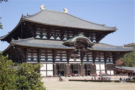 Great Buddha hall (Daibutsuden), Todaiji temple, Nara, Japan Stock Photo - Rights-Managed, Code: 855-06337510