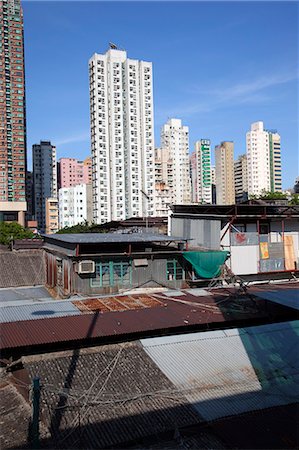 edificio - Fresh fruits wholesale market at Yau Ma Tei, Kowloon, Hong Kong Foto de stock - Con derechos protegidos, Código: 855-06337599