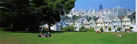 simsearch:841-06031845,k - Victorian House, alamo Square, San Francisco Stock Photo - Rights-Managed, Code: 855-02988179