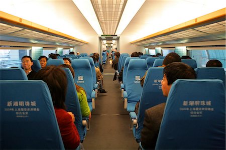 Maglev train, Shanghai Stock Photo - Rights-Managed, Code: 855-02988466
