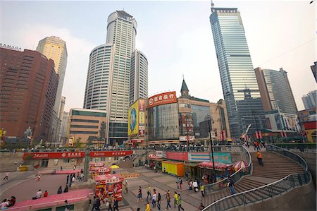 dalian - Victory Square in front of train station,Dalian,China,Dalian China Stock Photo - Rights-Managed, Code: 855-03024216