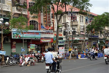 simsearch:855-02987805,k - Street by Cho Ben Thanh market,Ho Chi Minh City,Vietnam Stock Photo - Rights-Managed, Code: 855-03022113