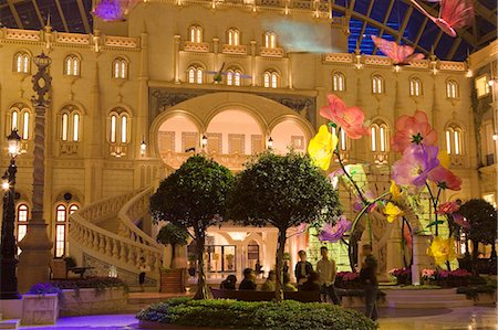 east asia - Lobby of MGM hotel and casino,Macau Stock Photo - Rights-Managed, Code: 855-03023285