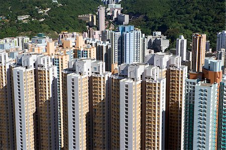 estate - Housing in Shaukeiwan,Hong Kong Stock Photo - Rights-Managed, Code: 855-03023650