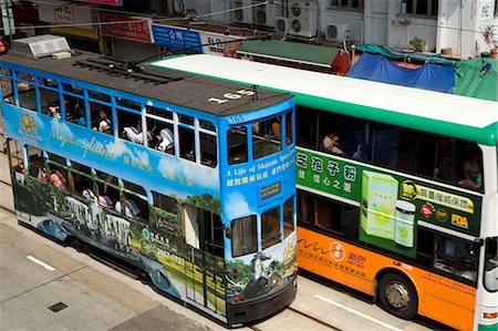 Public transportation in Shaukeiwan,Hong Kong Stock Photo - Rights-Managed, Code: 855-03023918