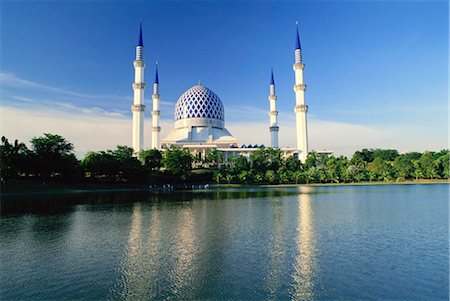 simsearch:877-08897949,k - State Mosque, Malaysia Stock Photo - Rights-Managed, Code: 855-03252659