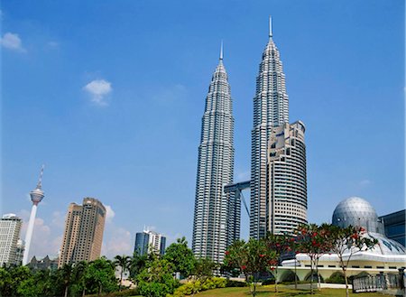 City skyline, Kuala Lumpur, Malaysia Stock Photo - Rights-Managed, Code: 855-03253720