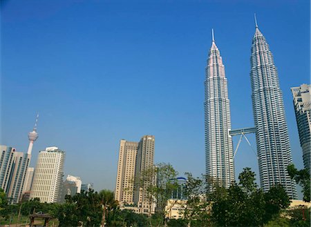City skyline, Kuala Lumpur, Malaysia Stock Photo - Rights-Managed, Code: 855-03253742