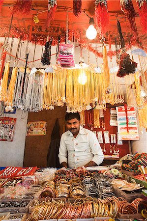 souvenir shop - Merchandise for sale at a souvenir shop, Chandi Devi Temple, Haridwar, Uttarakhand, India Stock Photo - Rights-Managed, Code: 857-06721492