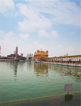 Golden Temple in Amritsar, Punjab, India Stock Photo - Rights-Managed, Code: 857-06721547