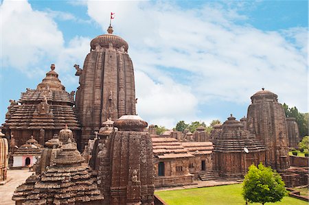 Lingaraja Temple, Bhubaneswar, Orissa, India Stock Photo - Rights-Managed, Code: 857-06721575