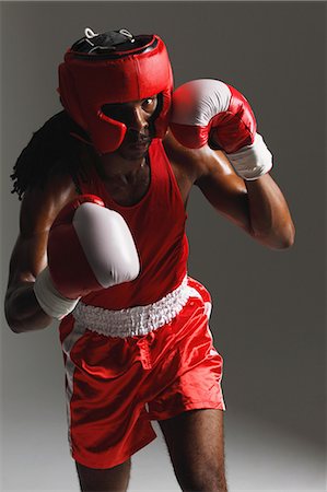 simsearch:858-06617630,k - Man Practicing Boxing Stock Photo - Rights-Managed, Code: 858-06617800