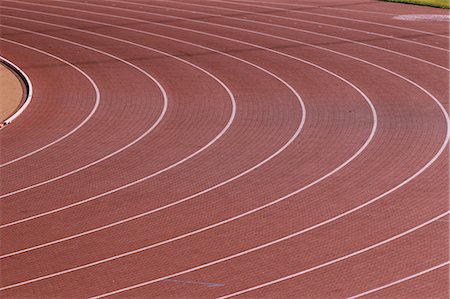 Running Track Stock Photo - Rights-Managed, Code: 858-06756460