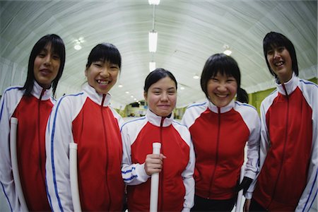 simsearch:858-03050428,k - Curling Team Portrait Stock Photo - Rights-Managed, Code: 858-03044290
