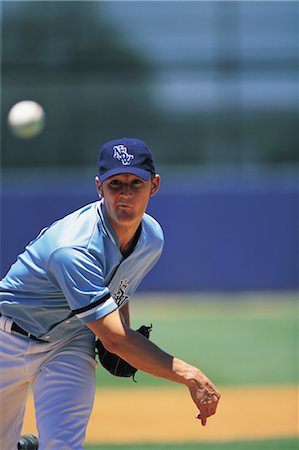 pitching - Sports Stock Photo - Rights-Managed, Code: 858-03044799