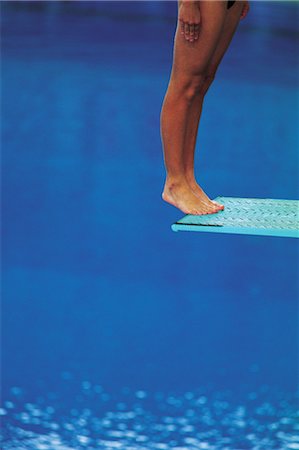 diving board - Sports Stock Photo - Rights-Managed, Code: 858-03045952