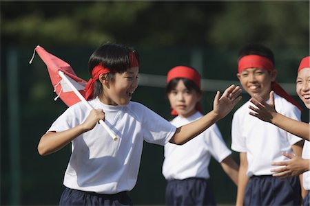 simsearch:858-03050428,k - Child Running with Flag Stock Photo - Rights-Managed, Code: 858-03046942