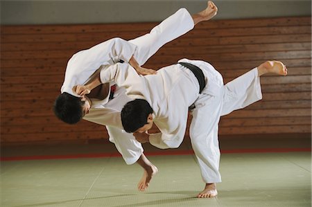 Judo Takedown Foto de stock - Con derechos protegidos, Código: 858-03047590