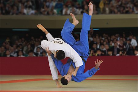Judo Takedown Foto de stock - Con derechos protegidos, Código: 858-03047601