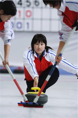 recreational sports league - Curling Match Stock Photo - Rights-Managed, Code: 858-03048648