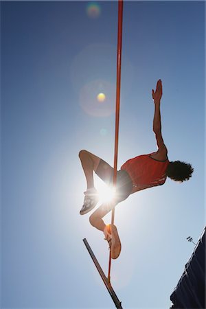 High Jump Stock Photo - Rights-Managed, Code: 858-03048806