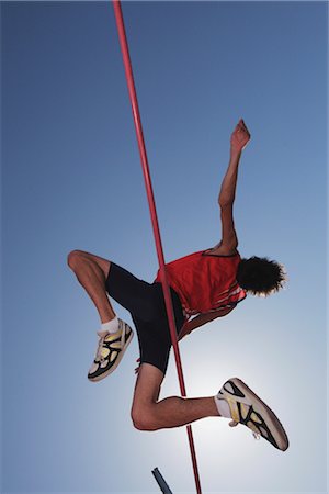 High Jump Stock Photo - Rights-Managed, Code: 858-03048807