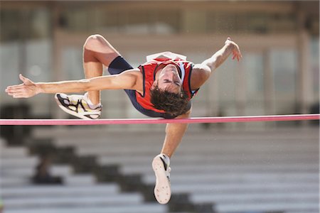 High Jump Stock Photo - Rights-Managed, Code: 858-03048810