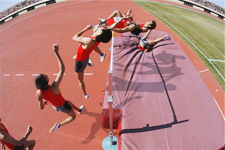 High Jumper Stock Photo - Rights-Managed, Code: 858-03050447