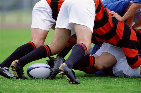 shoving - Rugby Stock Photo - Rights-Managed, Code: 858-03052863