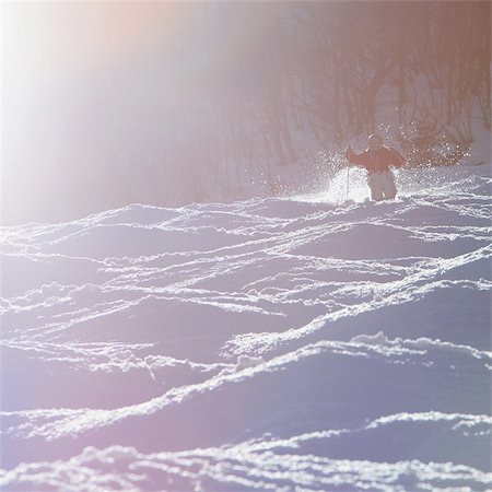 skier - Male Freestyle Skier Getting Some Air Stock Photo - Rights-Managed, Code: 858-03694530