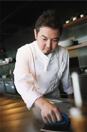Chef working Stock Photo - Rights-Managed, Code: 859-06537757