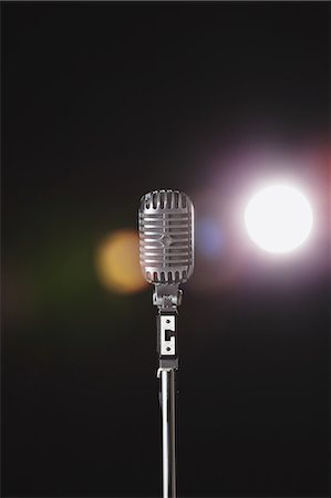 Microphone Stock Photo - Rights-Managed, Code: 859-06537945