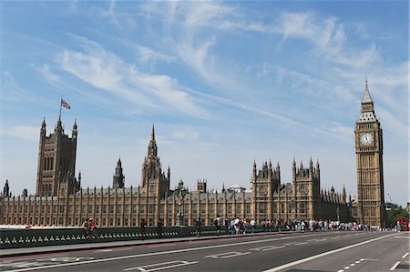 road bridge uk - Westminster Palace in London, England Stock Photo - Rights-Managed, Code: 859-06711083