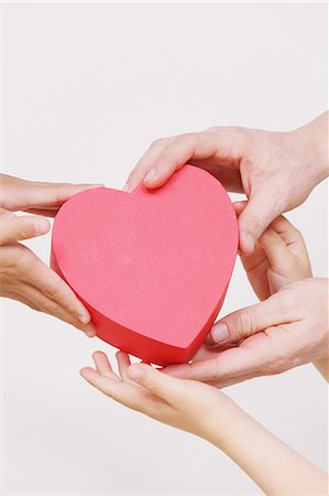 donated - Hands and heart Stock Photo - Rights-Managed, Code: 859-06808651